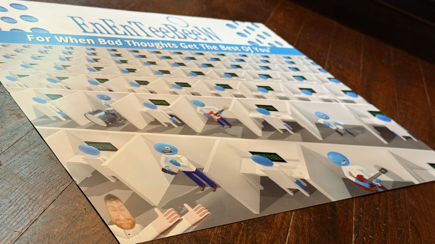SIGNED POSTER EnEnTeeBeeW *LIMITED EDITION*